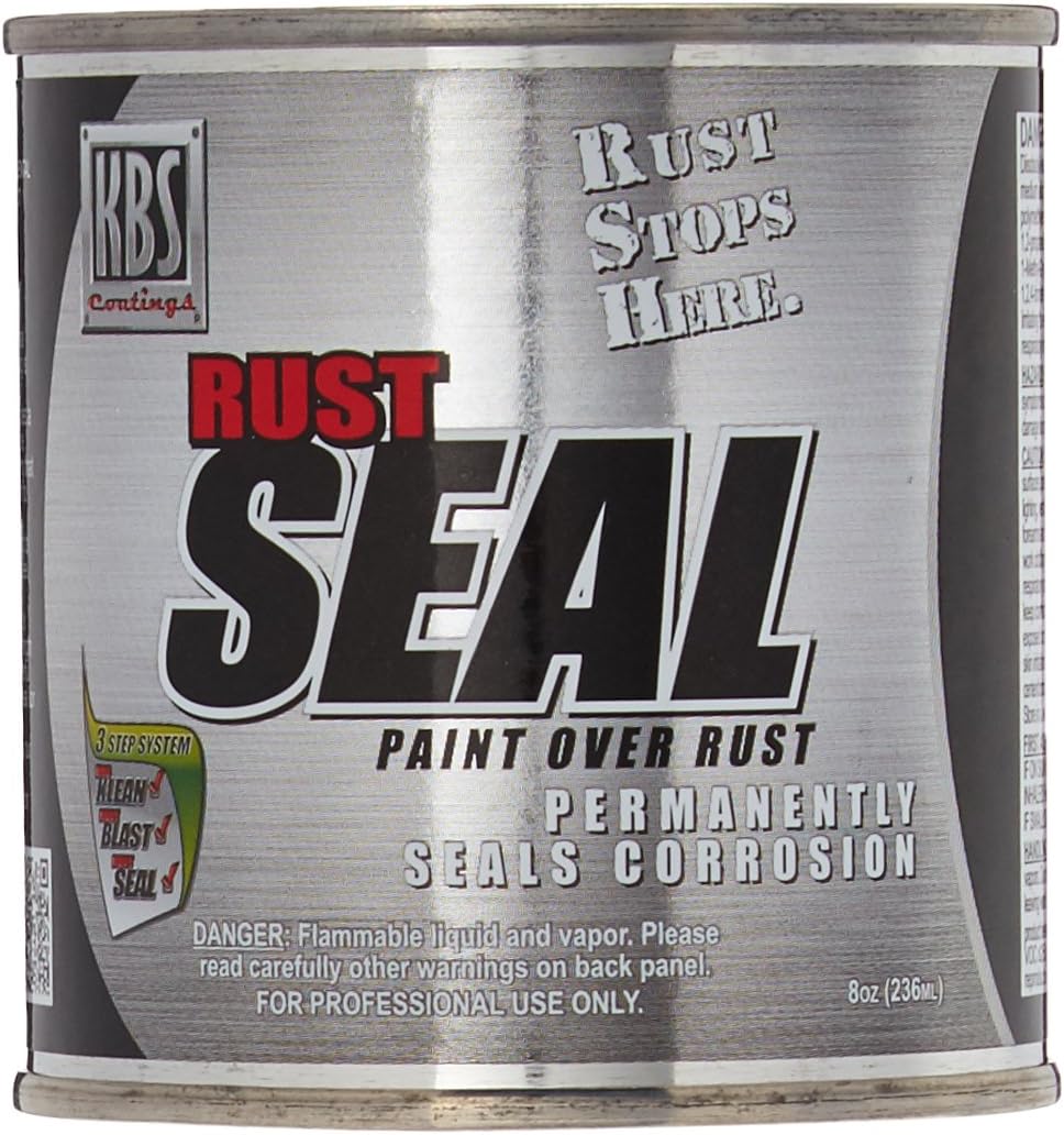 KBS Coatings 4203 Silver RustSeal - 8 fl. oz.