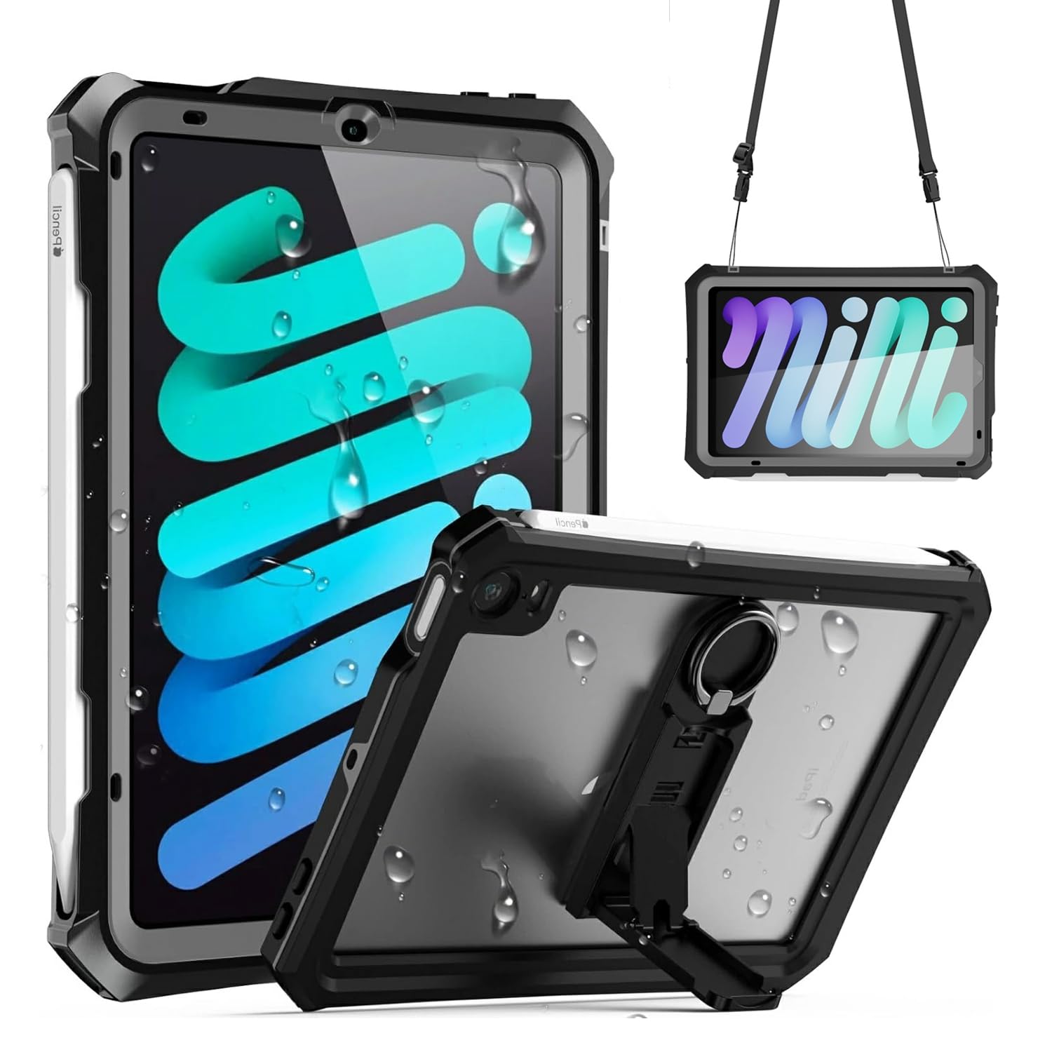 Amazon.co.jp: Vistera Pad Mini 7/Pad Mini 6 防水ケース 2021第6世代