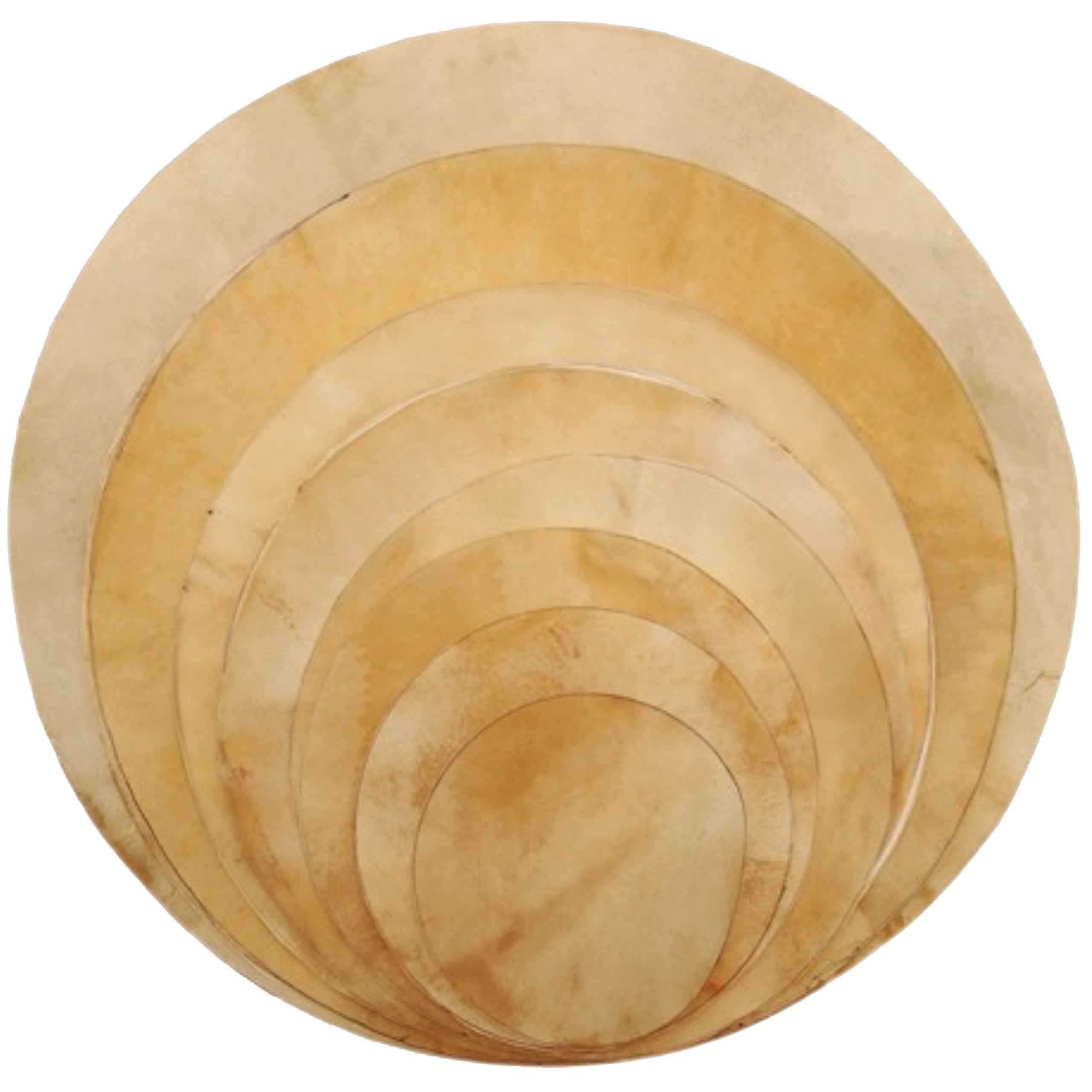 Lot de 2 tambours bodhran en peau de chèvre naturelle – Djembé irlandais Bodhran, cadre natif et caisse claire chamanique et têtes de tambour traditionnelles africaines rasées (2 pièces – 55,9 cm)