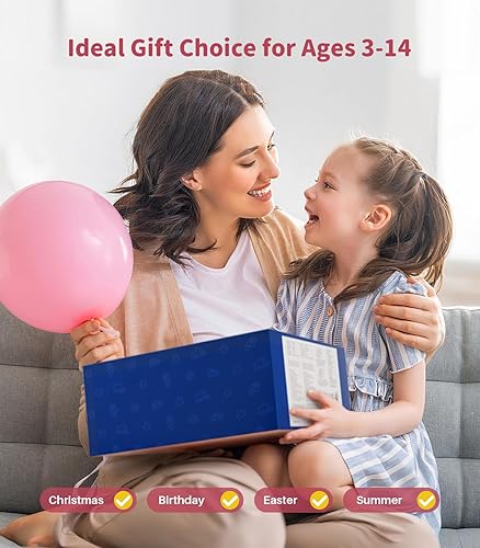 Miniatura 7 de Geyiie Fregadero de juego con agua corriente, fregadero de cocina para niños pequeños con grifo real, cortar alimentos, platos de juego y estante