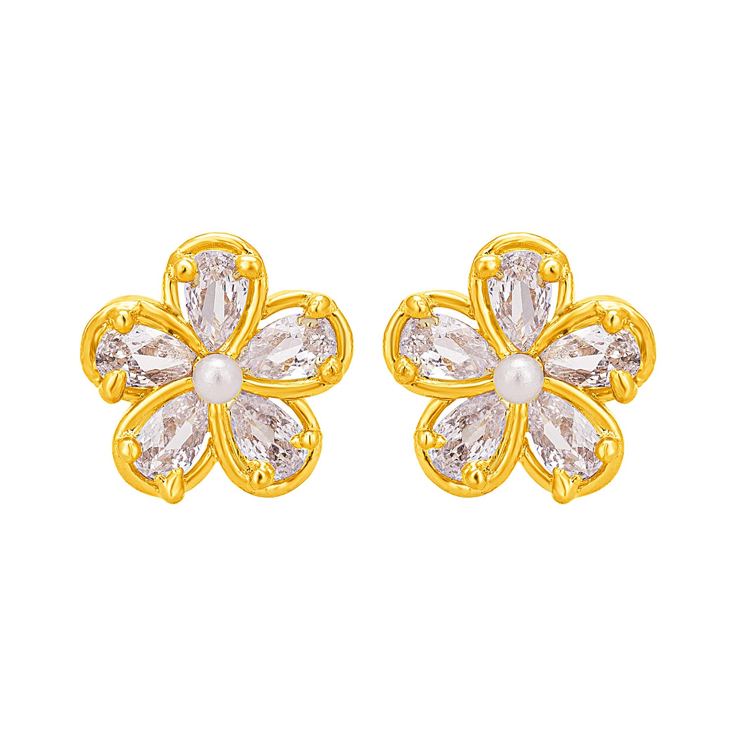 See full amazon price history chart for Sukkhi Beautiful Floral Gold Plated Stud Earring For Women (E101657) Sukkhi Beautiful Floral Gold Plated Stud Earring For Women (E101657) (B0B4WY7N8V) Amazon Price History, Amazon Price Tracker