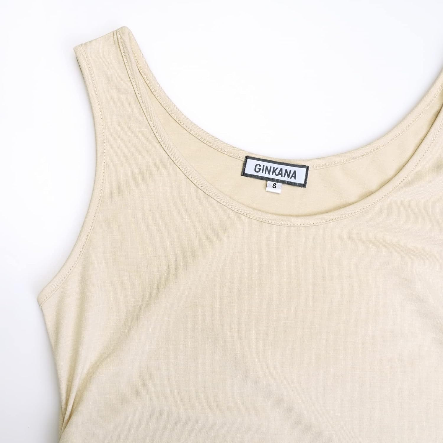 GINKANA Maternity Tank Tops Sleeveless Ruched Basic Tops Maternity Shirt Vest Mama Clothes - Image 3