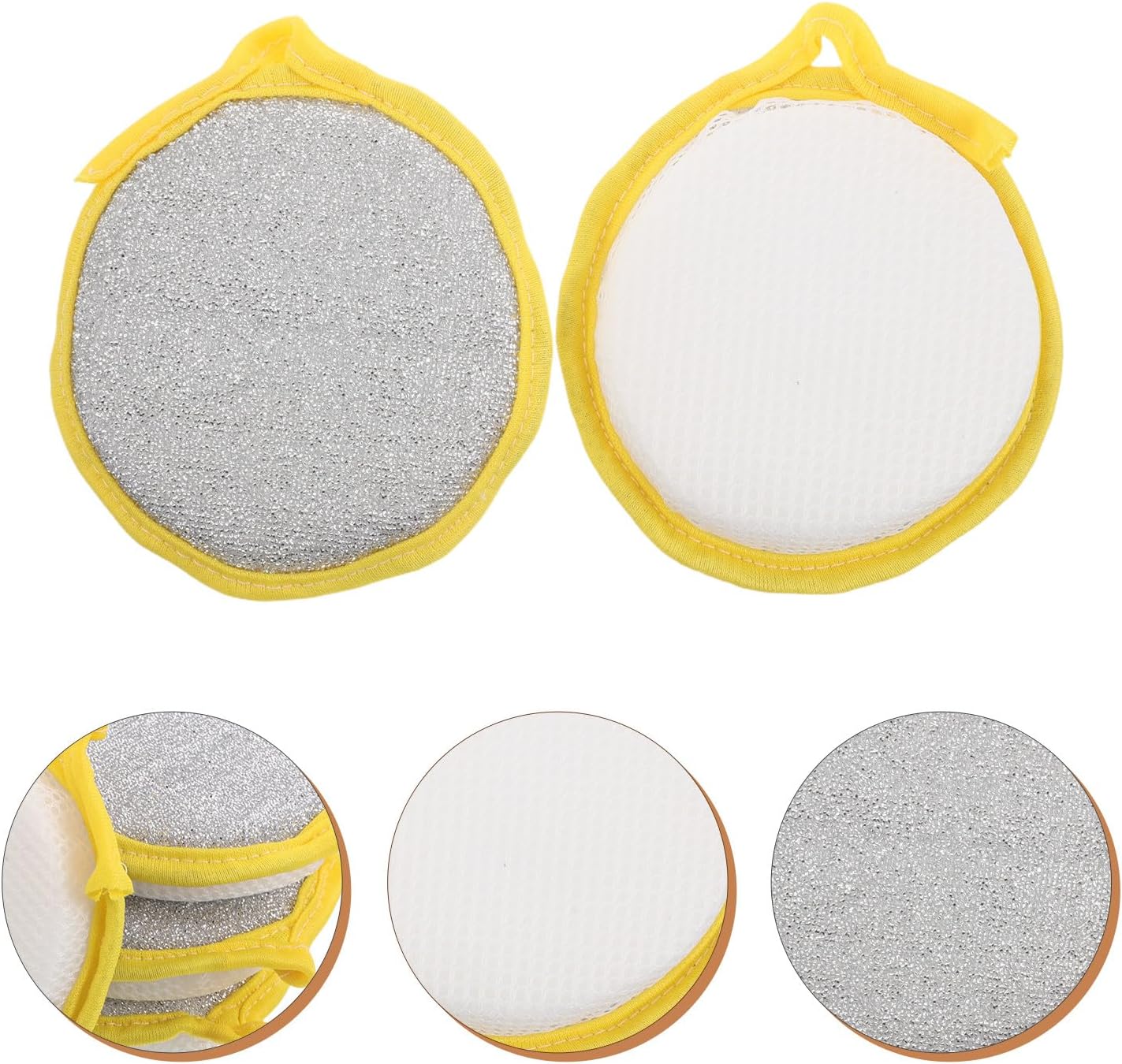 Dual Sided Dishwashing Sponges 30pcs Non Scratch Kitchen Cleaning