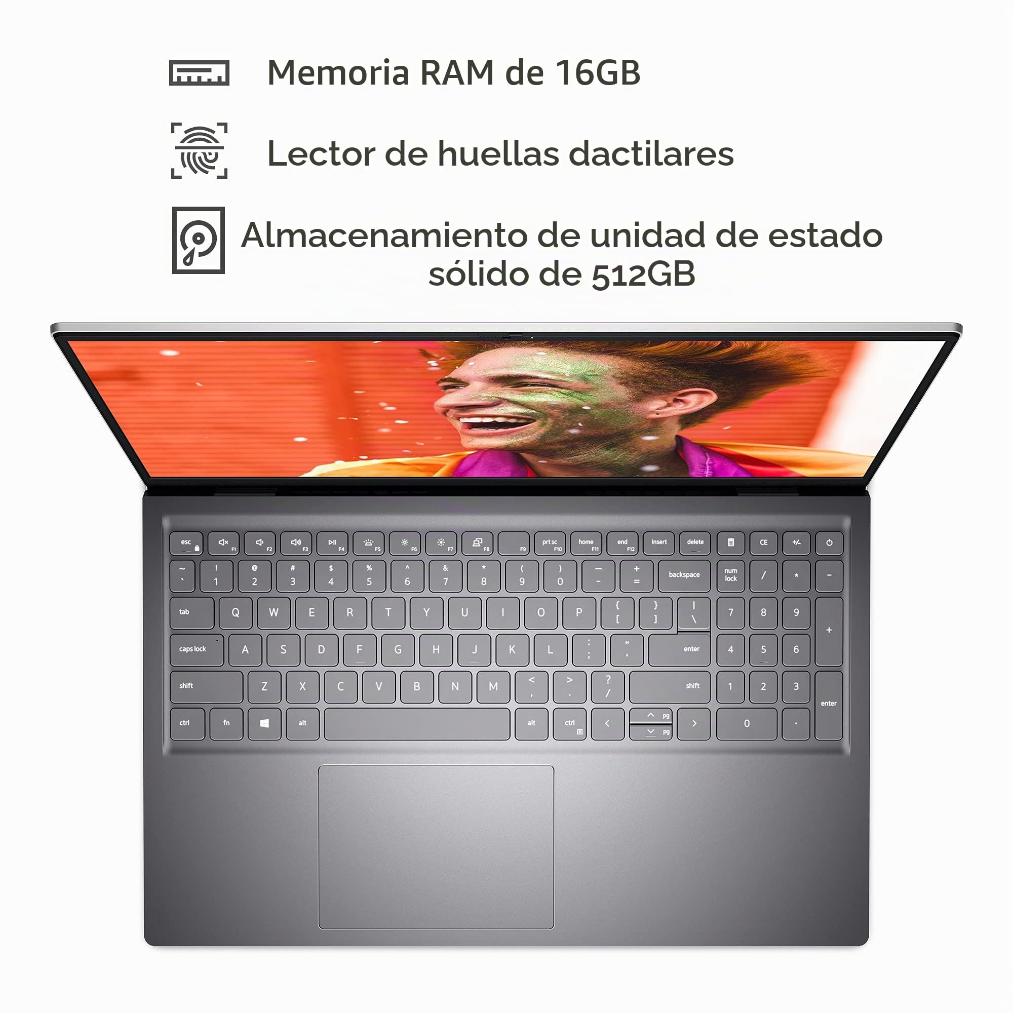 Amazon.com: Dell Inspiron 15 5515, portátil con pantalla táctil