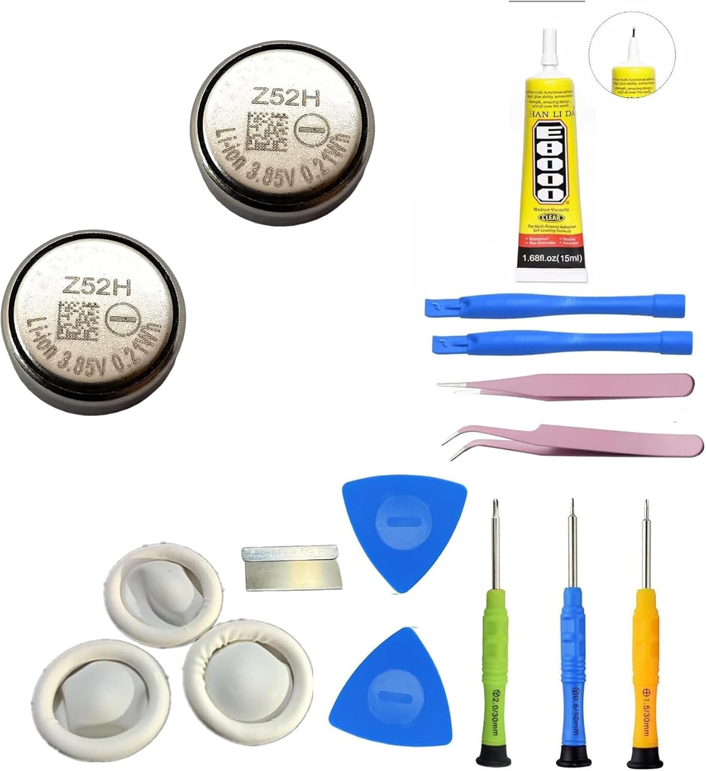 𝟮𝟬𝟮𝟲 𝗡𝗲𝘄 𝗨𝗽𝗴𝗿𝗮𝗱𝗲𝘀 Z52H Battery, Compatible with Sony LinkBuds S Truly Wireless Noise Canceling Earbud Headphones for WFLS900N/W WFLS900N/B WFLS900N/C Tools [2PCS]