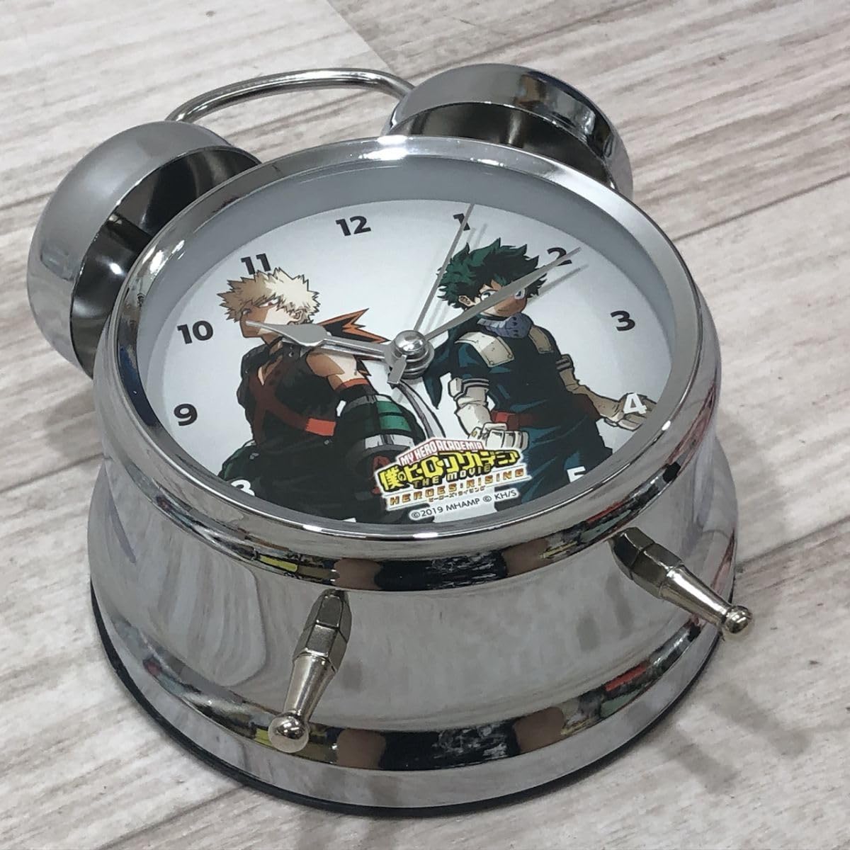 ヒロアカ 限定100個 目覚まし時計 他グッズ