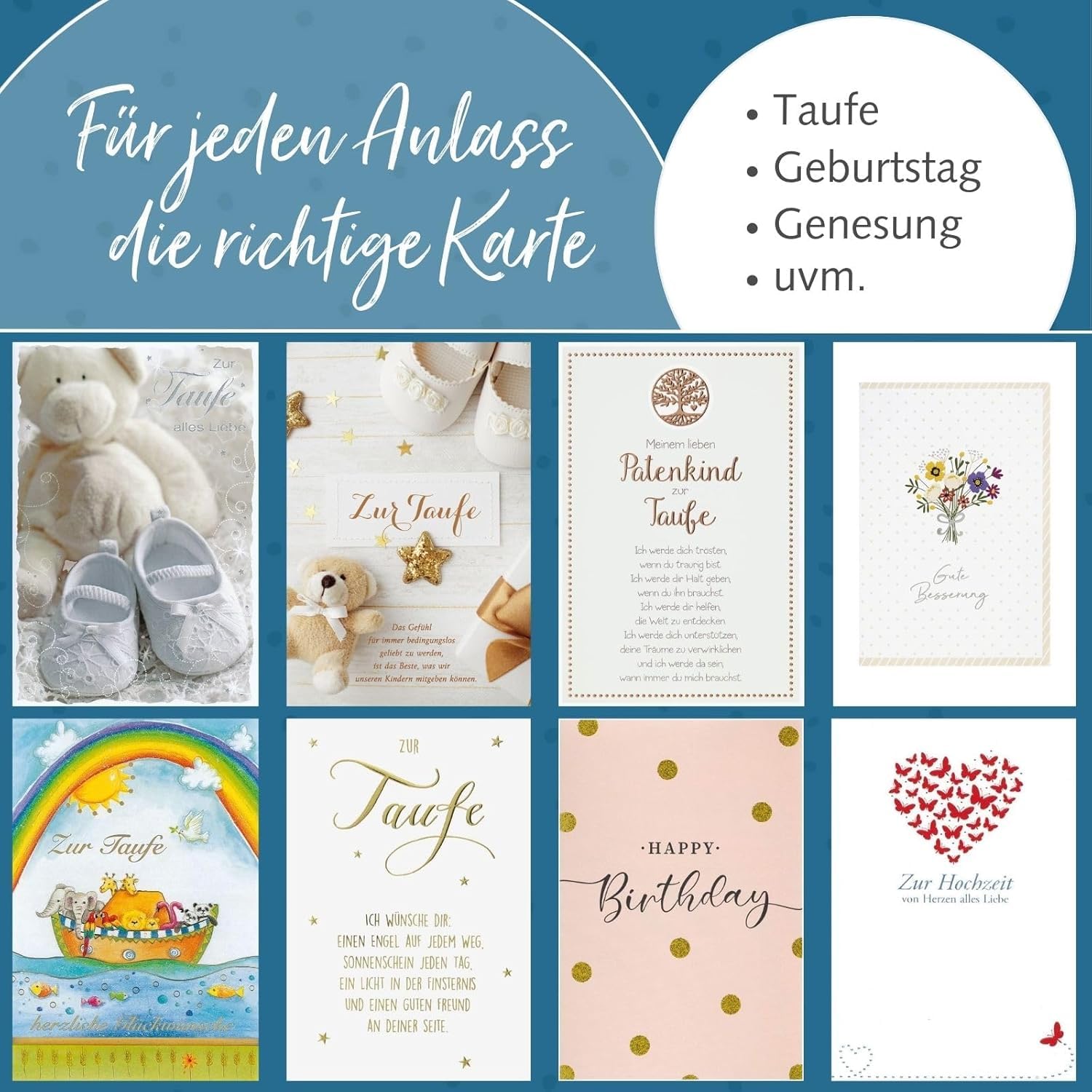 s ARKRAFT Tarjeta De Felicitación Para Bautizo De Niña Rosa Con Frase De  Felicitación, 17 X 12 Cm (B1 Regalos Para Bautizo, image size:1500x1500