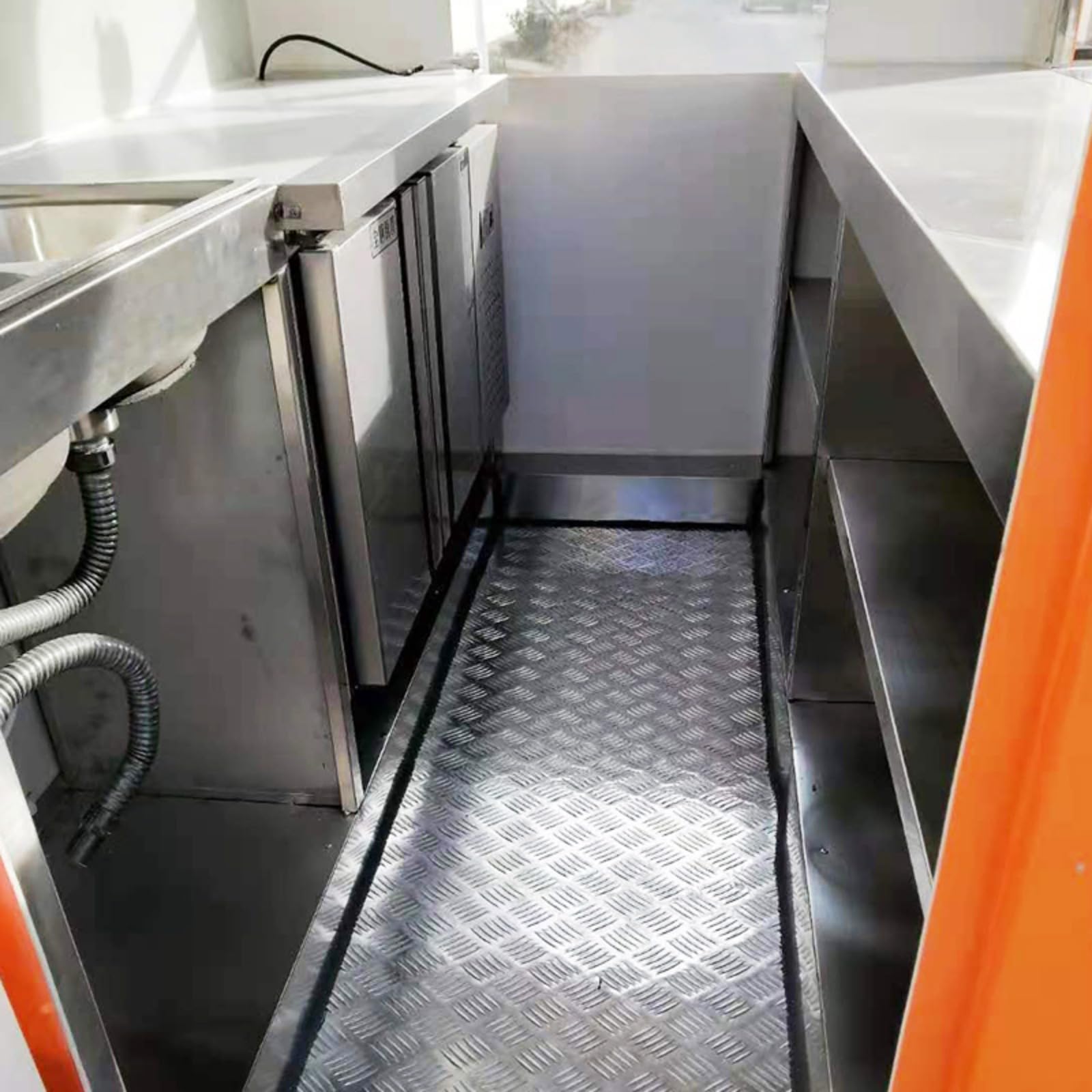 Food Trucks Remorque alimentaire entièrement équipée à vendre - Camion de nourriture mobile et remorque à café pour usage commercial de rue