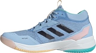 adidas Women's Crazyflight 6 Mid Top Indoor Sneaker
