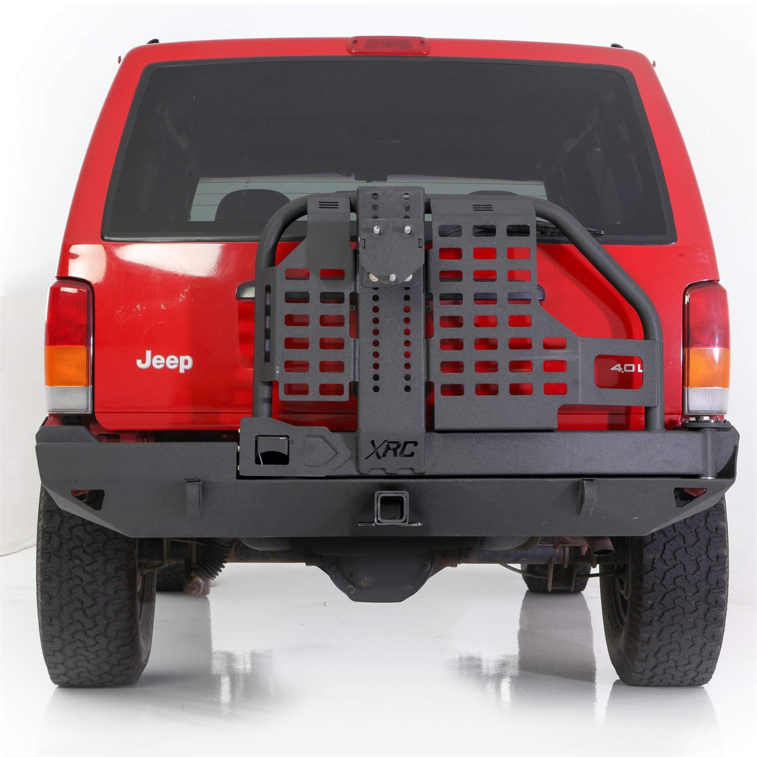 EAG Steel Rear Bumper with Hitch Receiver Fit for 19842001 Cherokee XJ