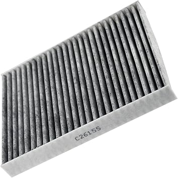 MotorbMotor CF11176 Cabin Air Filter with Activated Carbon Replacement for Ford Explorer, Flex, Taurus, Police Interceptor Sedan/Utility, Lincoln MKT, MKS Car Air Filter