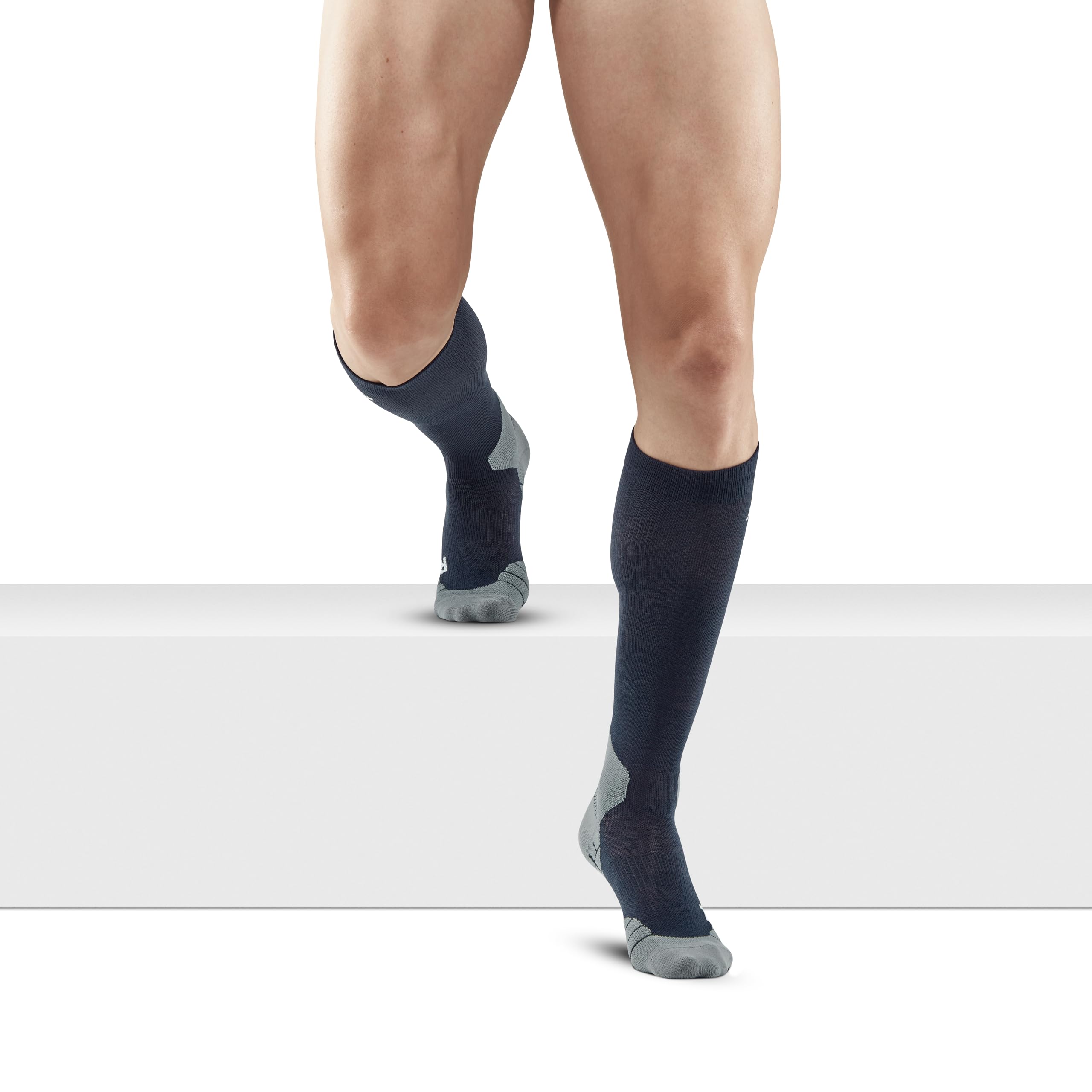 CEP Hiking Light Merino Socks für Herren – Lange Merino-Wandersocken mit Kompression – Atmungsaktive Trekkingsocken & Wandersocken Herren für Wandern & Outdoor
