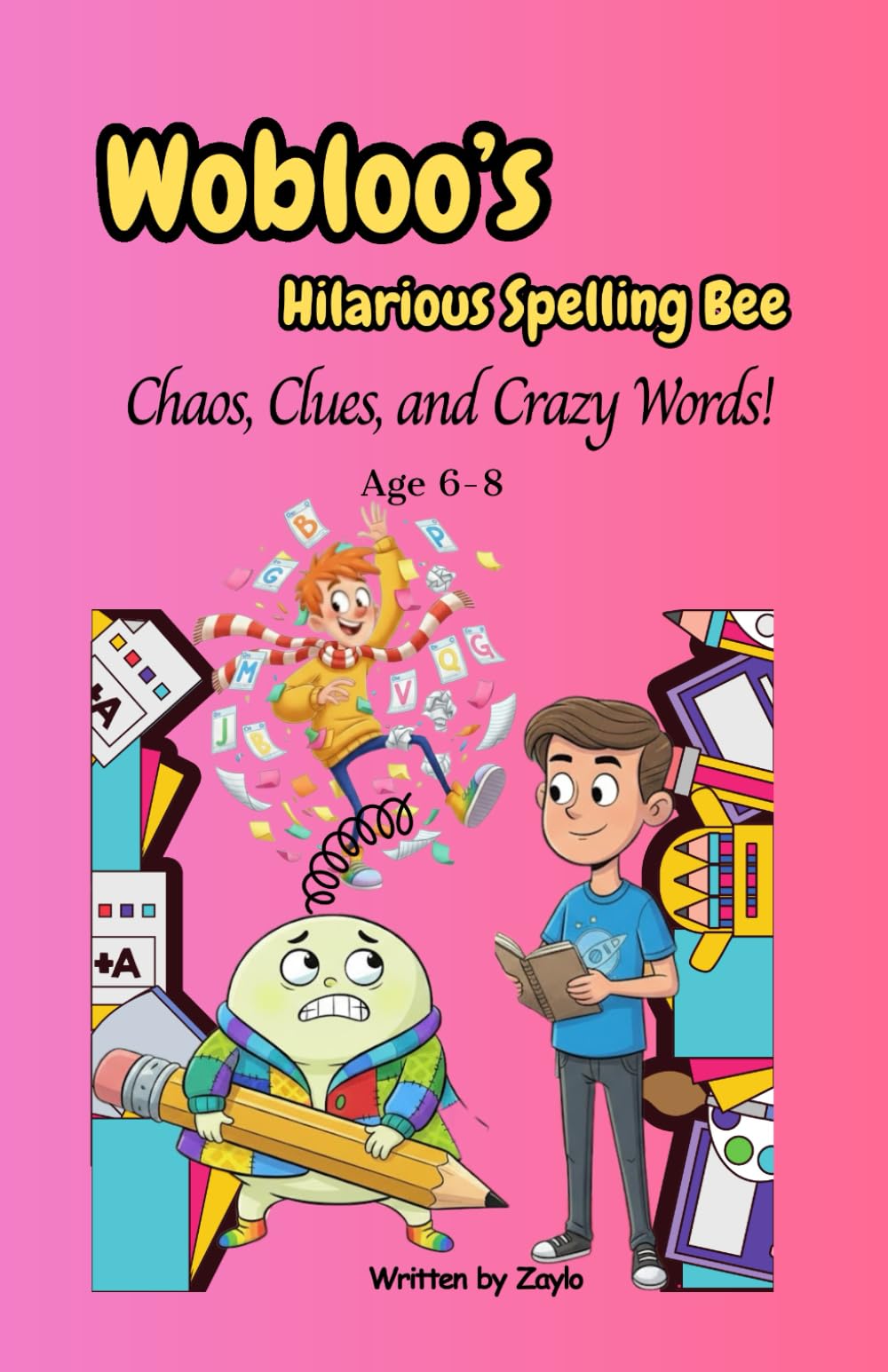 Wobloo’s Hilarious Spelling Bee: Chaos, Clues, and Crazy Words!