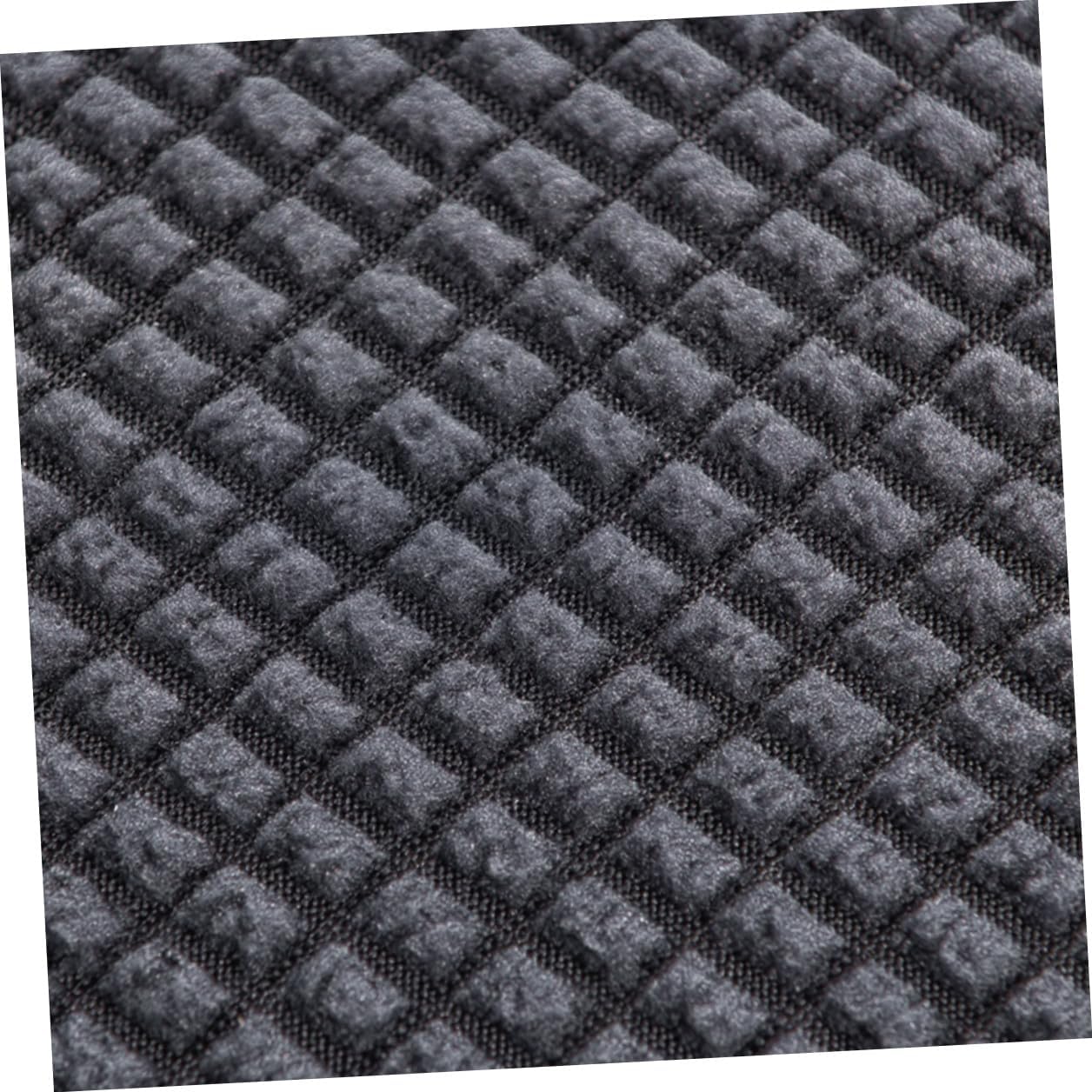 Luxshiny 4pcs Stretchy Polyester Dining Chair Slipcovers Elastic Protective Chair Covers Universal Fit Home Office Grey