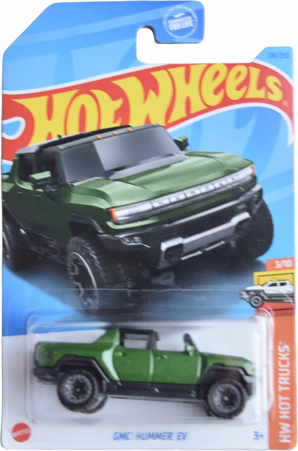 Hot Wheels GMC Hummer EV, HW Hot Trucks 3/10 [Green] 116/250