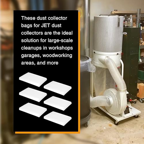 Miniatura 5 de 709563 Bolsas de aspiradoracolector de polvo mejoradas, para la colección de polvo inferior JET DC-1100VX, DC-1200VX, diámetro de la bolsa de 20