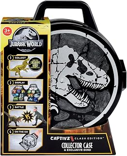 Sunny Brinquedos Jurassic World - Maleta Colecionador De Dinossauros, Multicor
