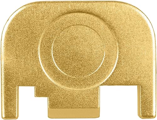 Miniatura 6 de NDZ Performance Placa de cubierta deslizante trasera para Glock Gen 1-4 0.354 in, .40 S&W, .357 SIG 0.394 in, aluminio anodizado grabado con láser