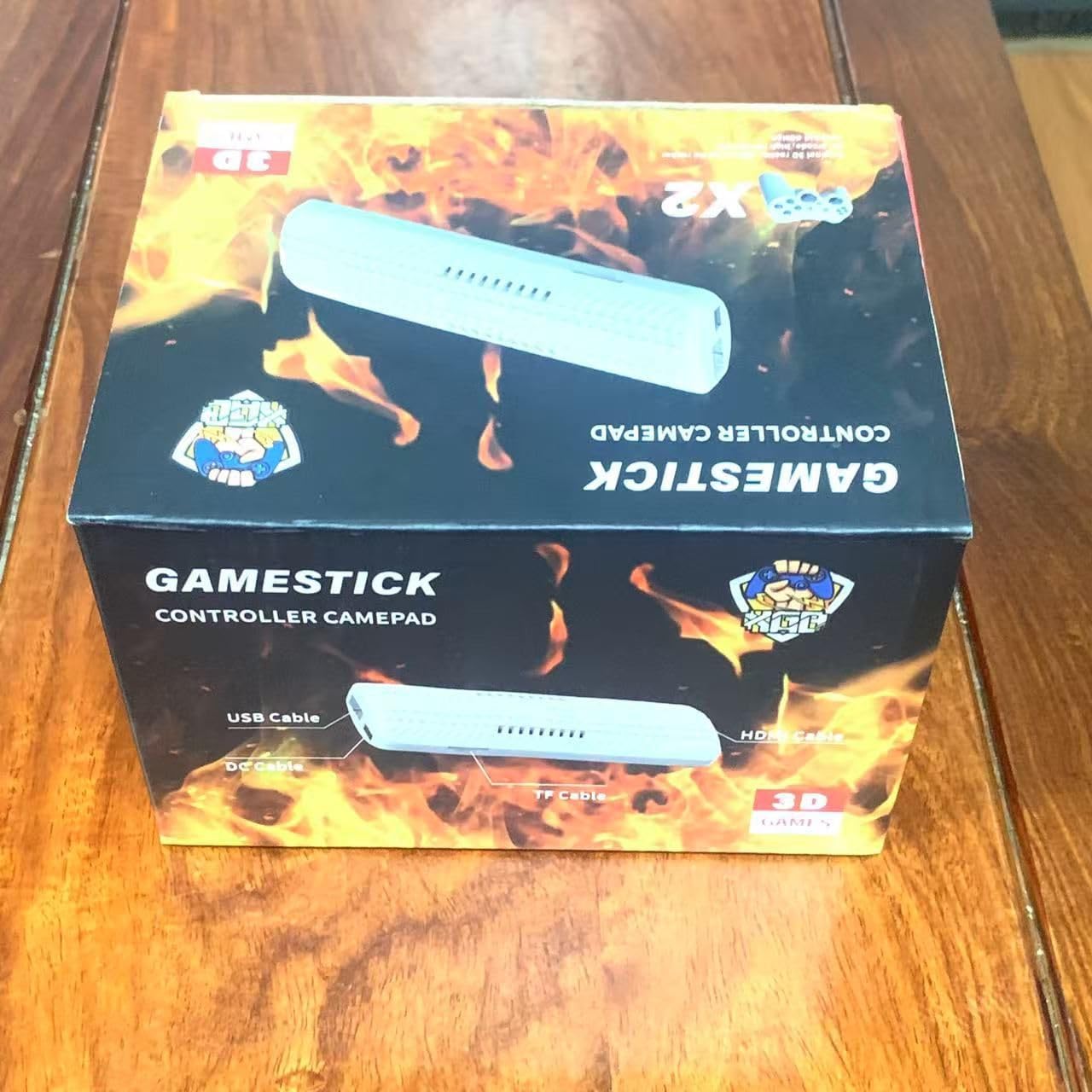 GAMENOPHOBIA 4K Retro GameStick | 30,000+ Classic & Modern Games | 45 Emulators | Plug & Play TV Console with Dual Wireless Controllers | 4K HD & 3D Output for Big Screen Gaming 2