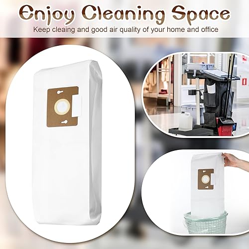 Miniatura 5 de Paquete de 20 bolsas de repuesto para aspiradora tipo F compatibles con Riccar Supralite vertical Vac Rsl1a Rsl2 Rsl3 Rsl4 Rsl5 F3600 F3500 F3300