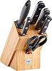 Zwilling 7 Piece Block Knife Set - Bamboo Block