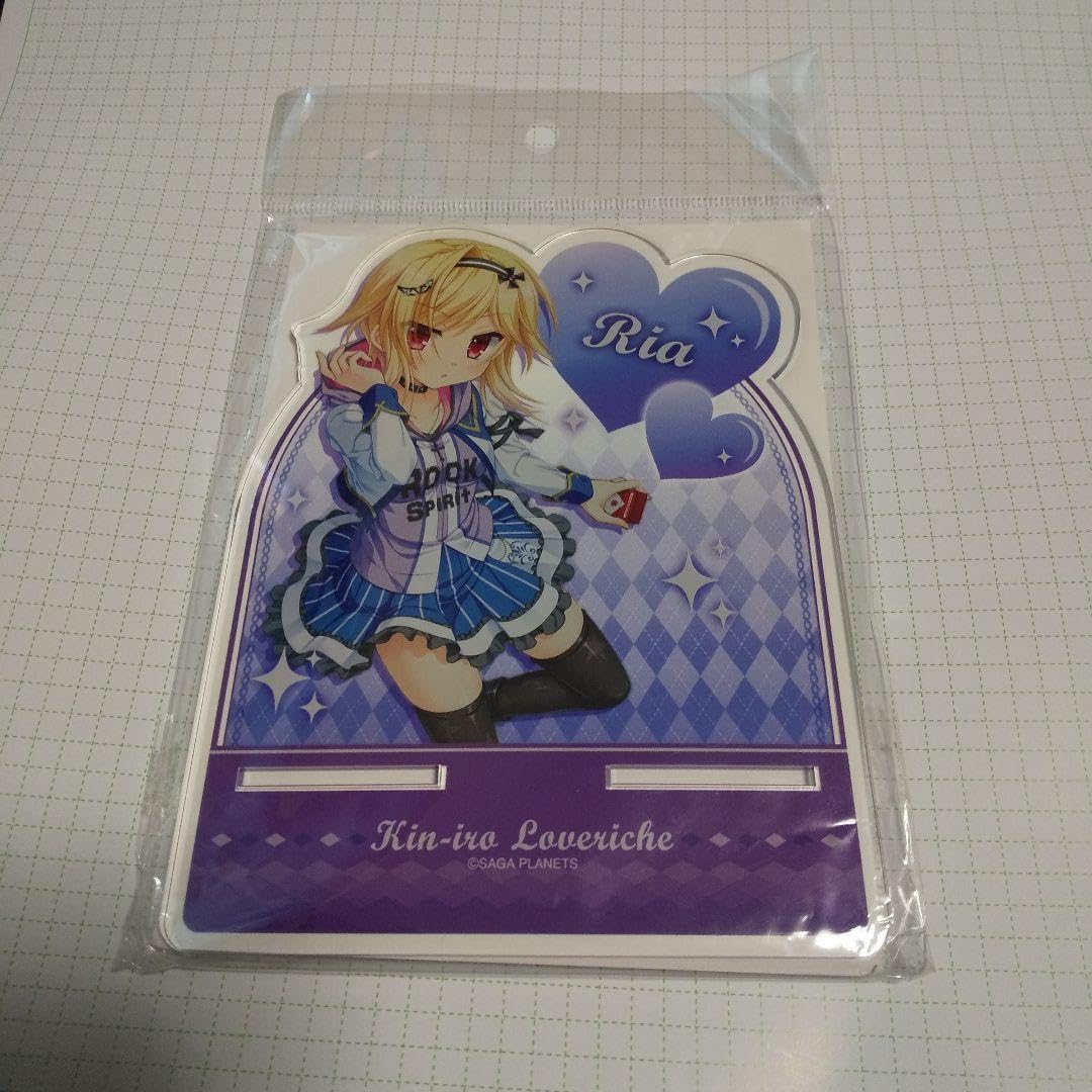 Amazon.co.jp: 金色ラブリッチェ 理亜 アクリルスタンド : おもちゃ