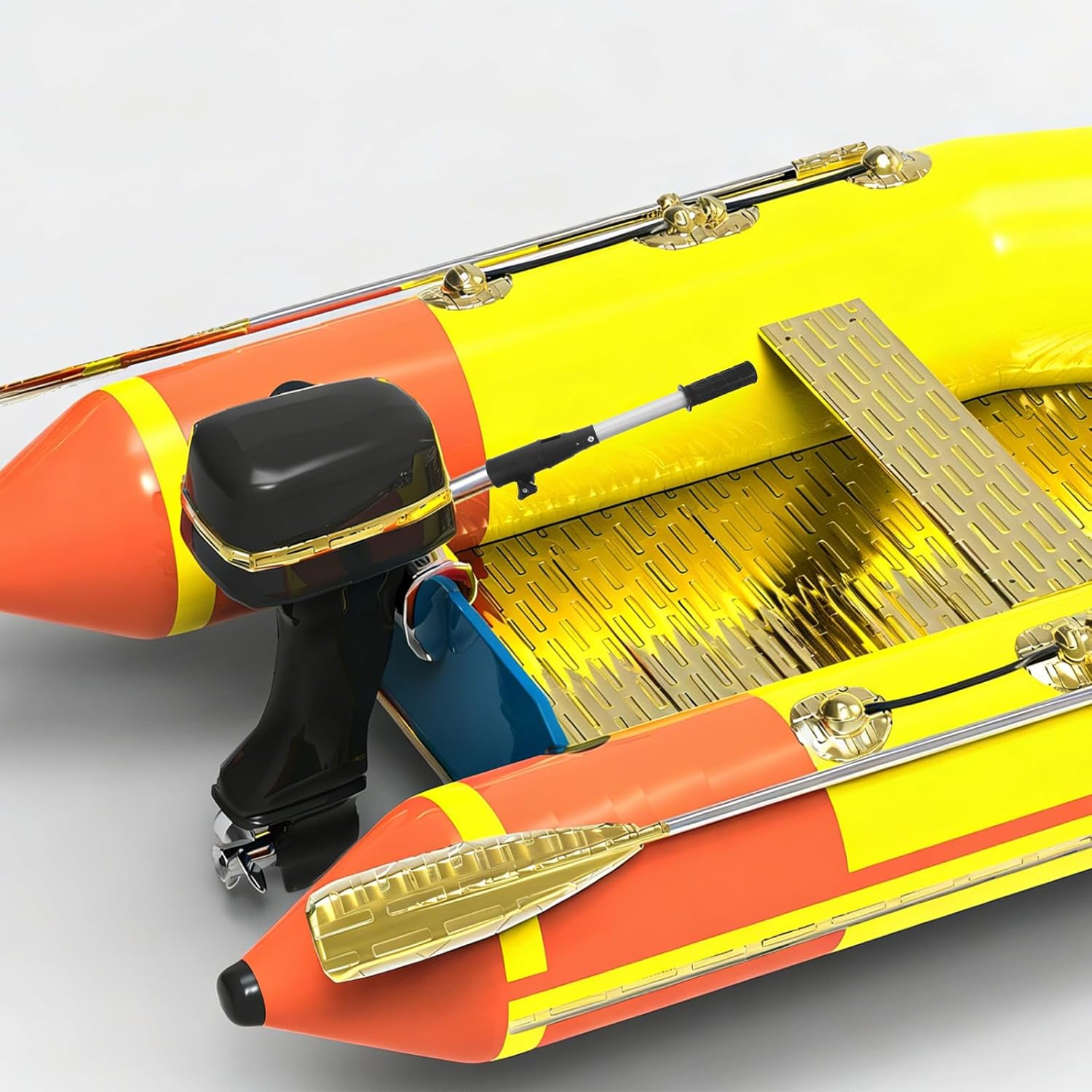 Tiller Extension Handle: Universal Marine Tiller Extension - Saltwater Resistant Collapsible Till Handle Extender for Kayak and Inflatable Boat