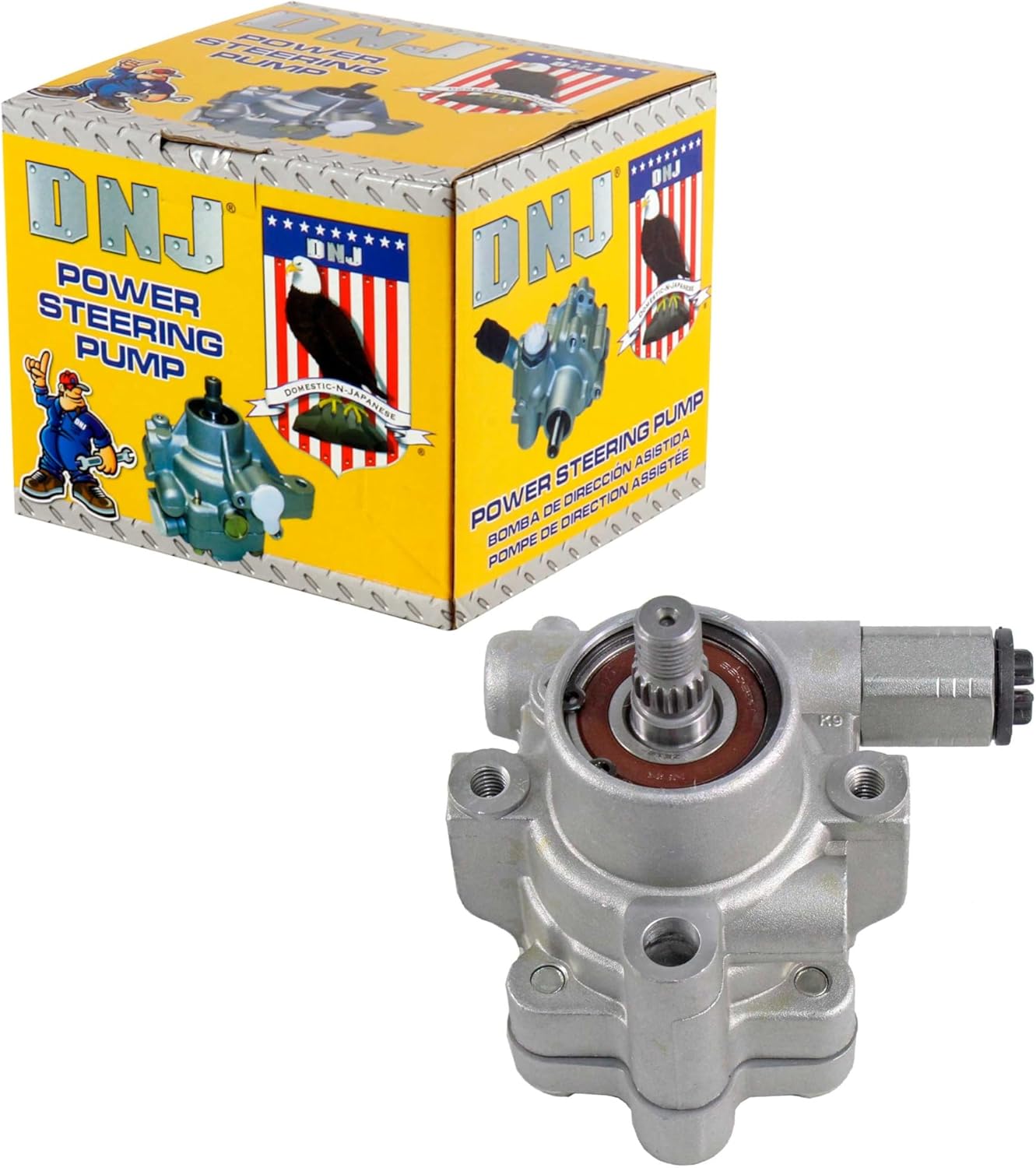 DNJ PSP1109 NEW Power Steering Pump for 2001-2006 Lexus Toyota Camry ES300 ES330 3.0L-3.3L V6 24V DOHC 2995cc