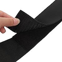 Vista 6 de Funda para bolsa de ostomía, cinturón de ostomía ajustable para hombres y mujeres, ligera, transpirable, soporte para bolsa de ileostomía para Negro