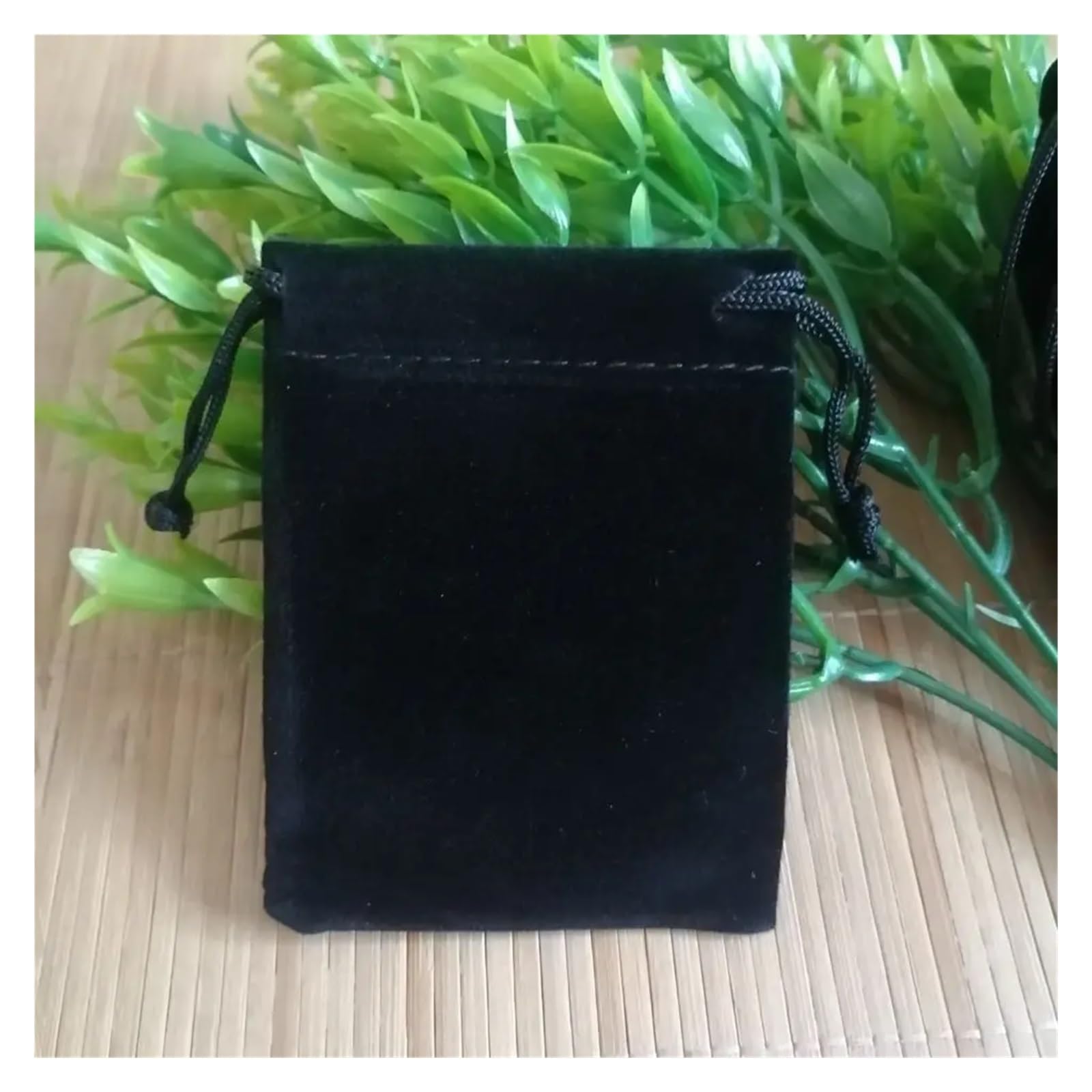 Samtbeutel Schmuckbeutel 20 Teile/los Schwarz Kordelzug Samt Taschen Schmuck Beutel Hochzeit Verpackung(30x40cm,25lot(500pcs))