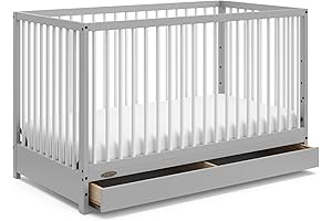 Graco Solano 4-in-1 Convertible Crib with Drawer