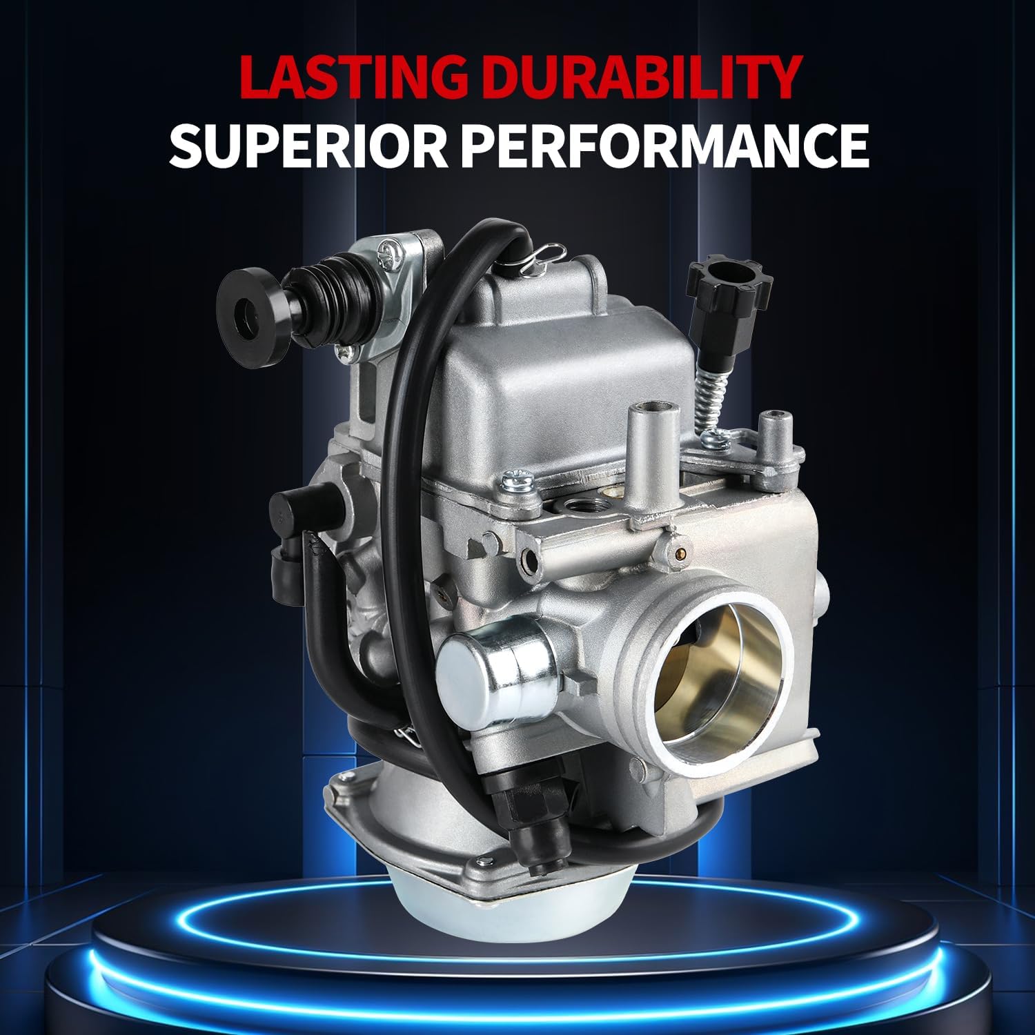 Carburetor Compatible with Honda FourTrax 300 TRX300 1988-2000,1986 1987 TRX350,1987-2000 Rancher 350,1997-2004 Foreman 400,1998-2004 Foreman 450 Carb with Oil and Air Filter