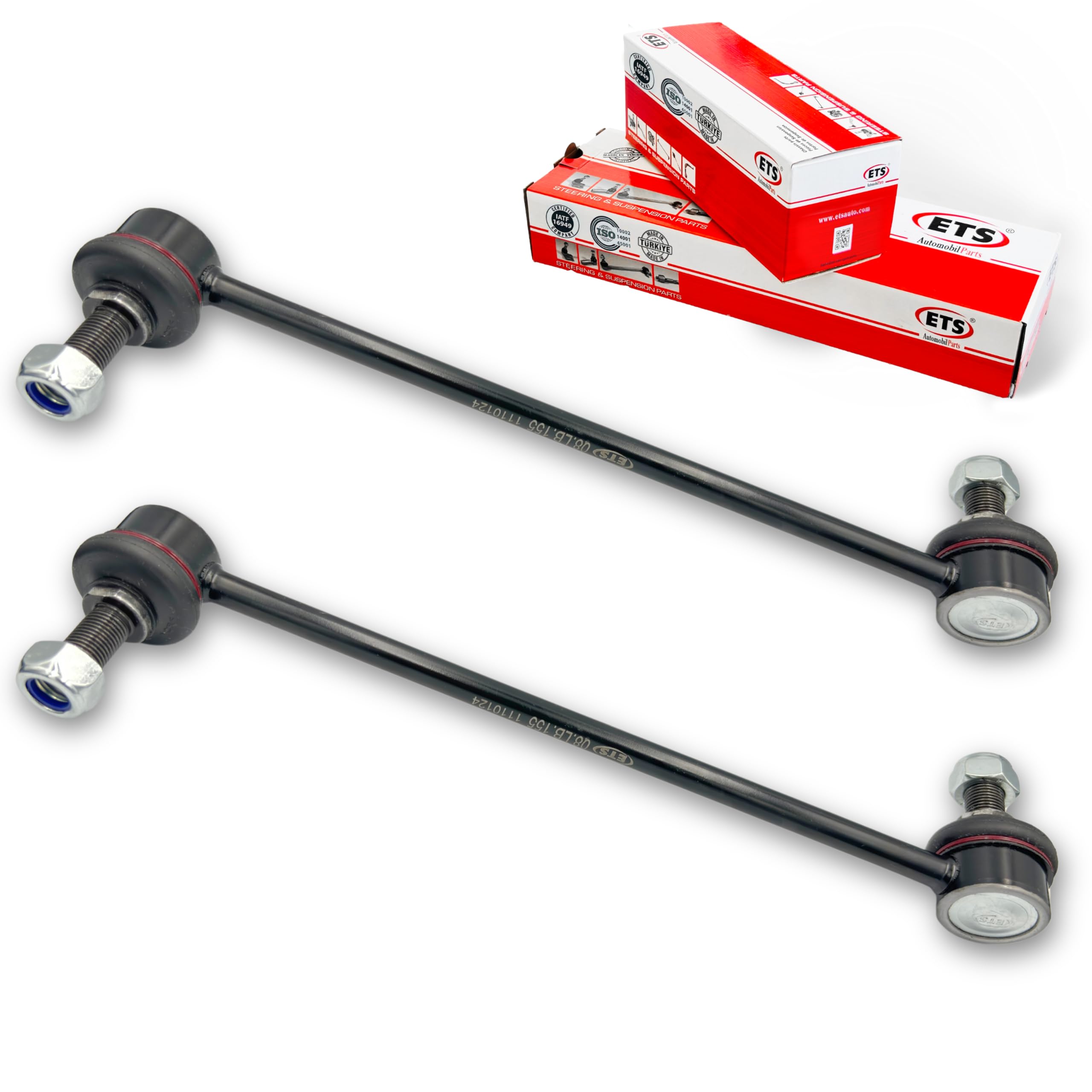 ETS 2Pc Front Stabilizer Sway Bar End Link Kit Fits 2010-2013 Hyundai Tucson / 2011-2013 Kia Sportage K750524