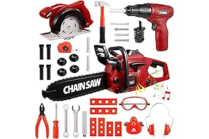 Vextronic Kids Power Tool Playset for Pretend Play