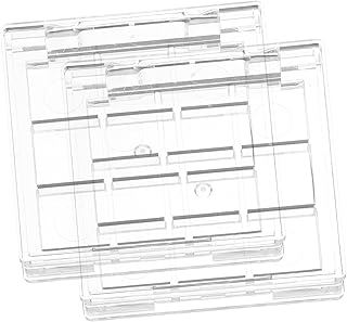 Baluue 2pcs Transparent Refillable Empty Eyes...