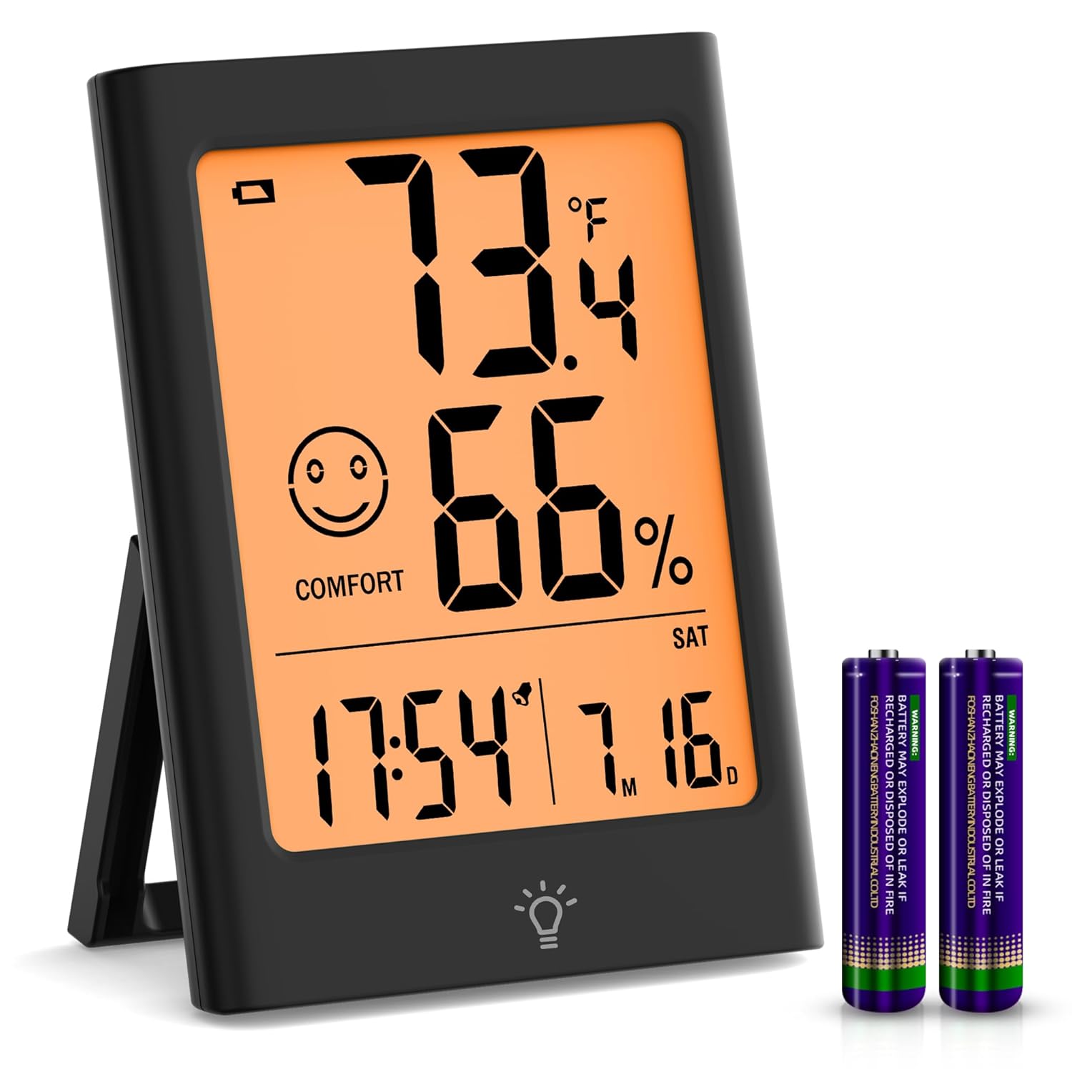 Hygrometer Indoor Thermometer, Desktop Digital Baby Room