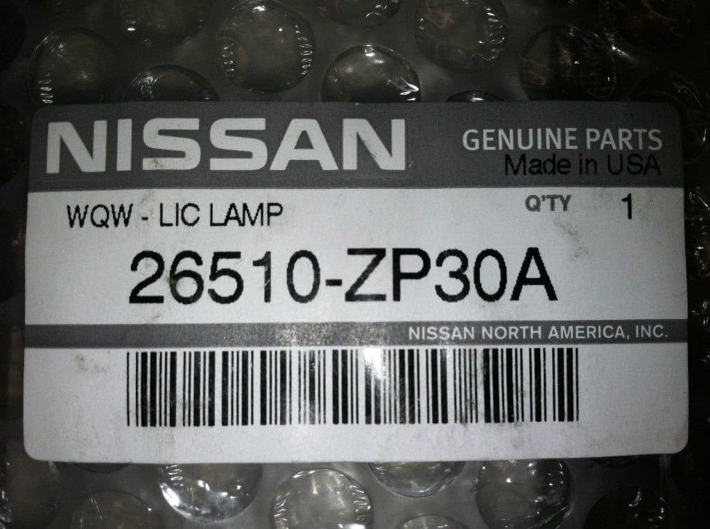 Nissan New OEM 2006-2012 Xterra Rear License Plate LAMP Assembly (2 Lamps)