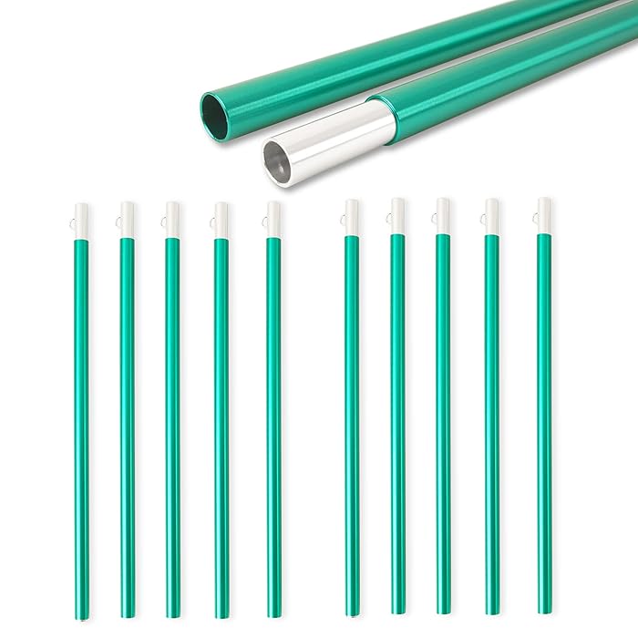 Buy Tent Canopy Poles, Aluminum Tent Pole Folding Adjustable Canopy