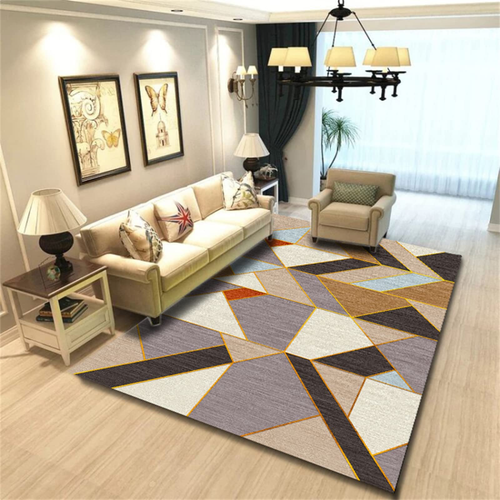 Tapis de gymnastique épais et antidérapant pour le sport à la maison