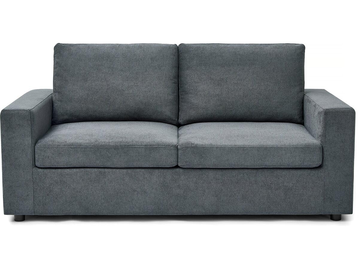 Habitat et Jardin Canapé Convertible Express en Tissu Elena - 3 Places - Couchage 140 cm - Gris