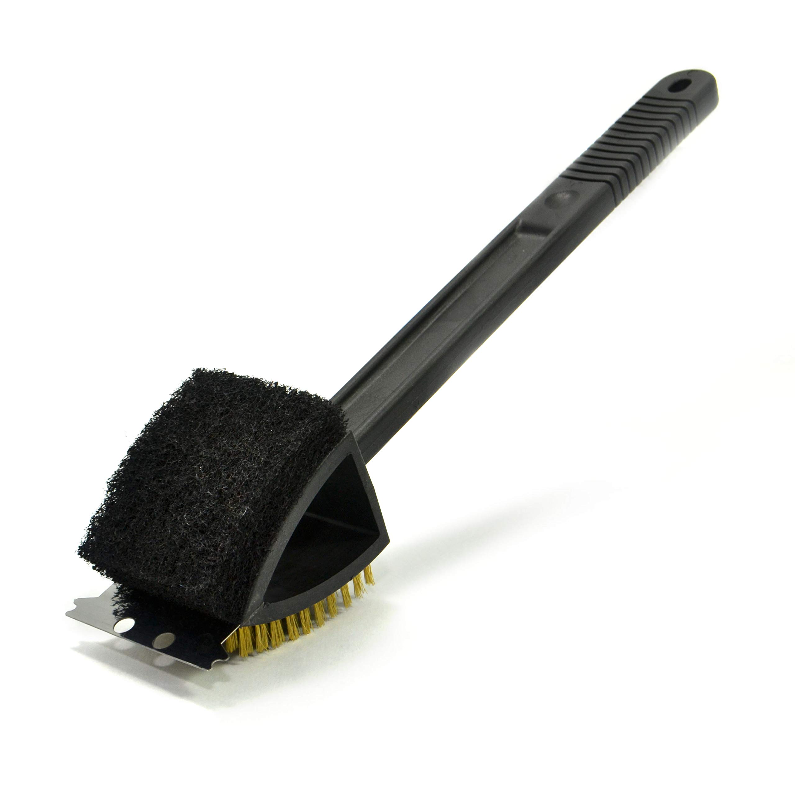 BBQ Buddy 3 Way Grill Brush, Brush/Scrubber/Scraper, BBSGBRUSH3L