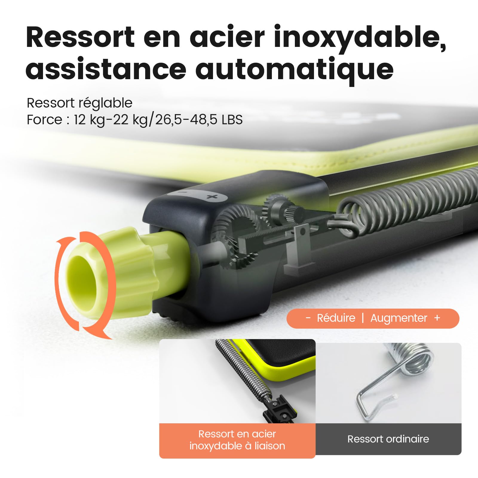 Wonder Core Machine intelligente pour abdominaux, équipement d'exercice abdominal, machine d'entraînement du corps total pour salle de sport à domicile