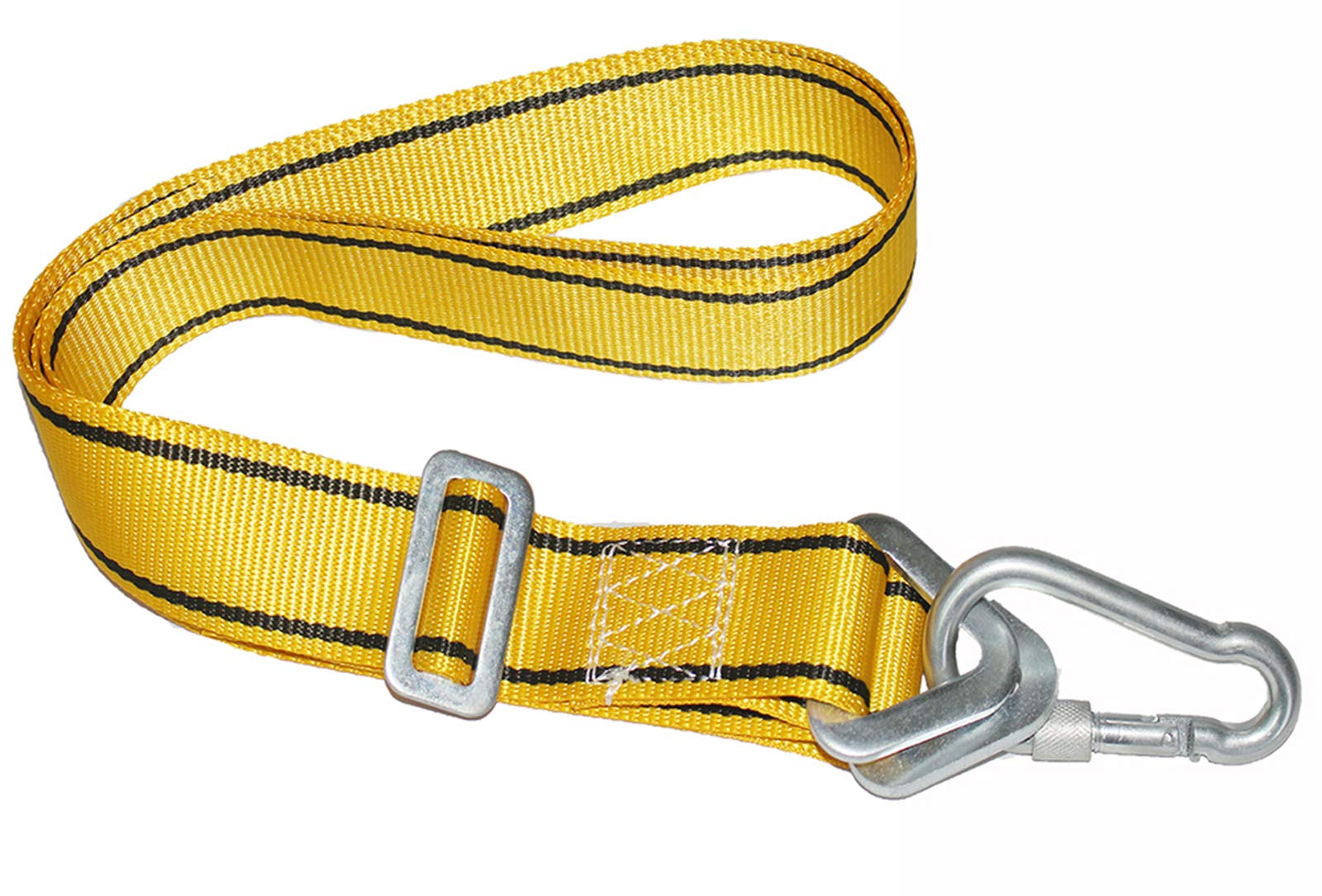 XMYANG Heavy Bag Hanger Strap - 1000lb Capacity Adjustable 22-40 Inch Boxing Bag Hanger Yellow