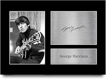 Amazon.co.jp: HWC Trading A4 ジョージ・ハリソン ザ・ビートルズ