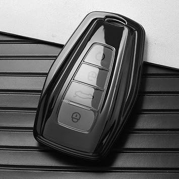 Soft TPU Car Key Cover Case, for Geely Coolray X6 X7 EX7 Geometry C Emgrand Global Kulrey Hawk GX7 Okavango NL3 SUV GT GC9