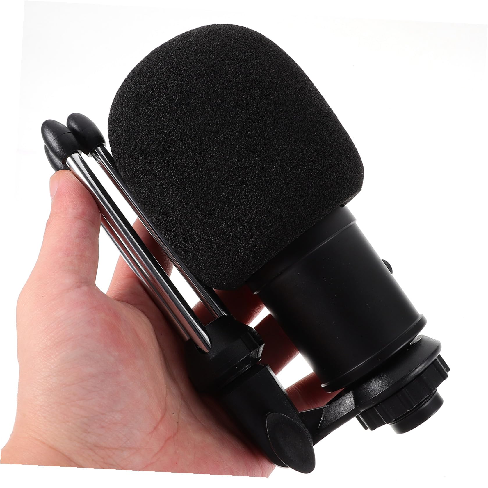 1zestaw Usb Mikrofonu Kondensatorowego Do Nagrań Komputerowych z Podstawą Idealny Do Konferencji i Streamingu Łatwy Instalacji i Kompatybilny z Laptopami