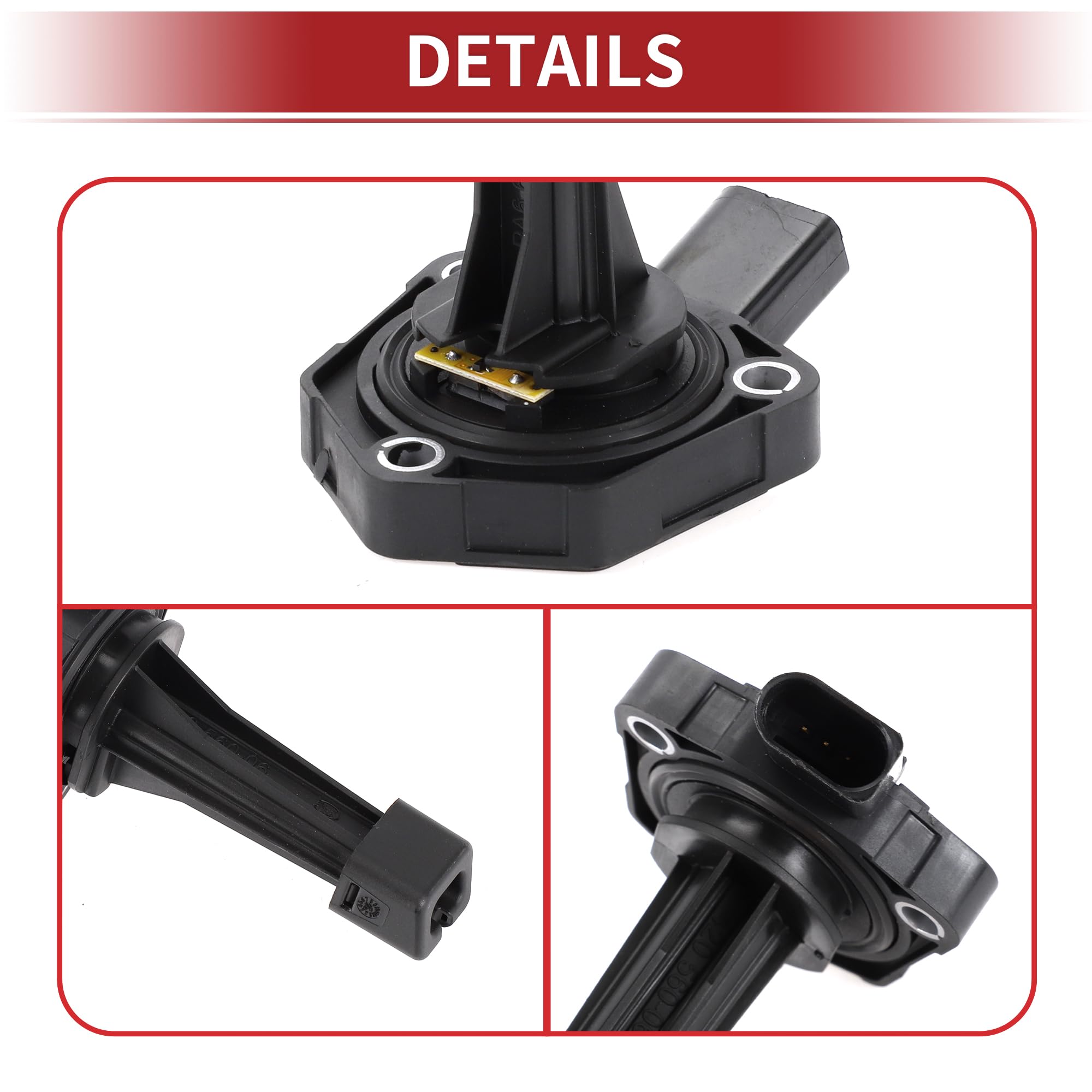 A ABSOPRO Sensor De Nivel De Aceite Del Motor Para Audi A3 2009-2013 1 Pc