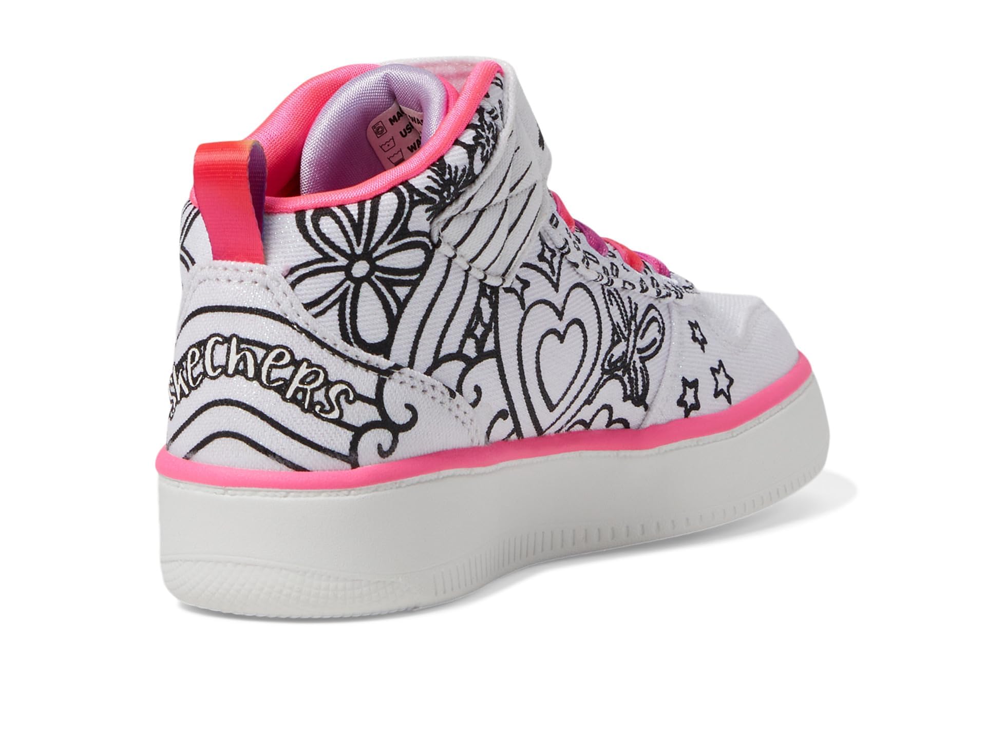 Skechers Sport Court 92 Color Me Kicks Stivali alla modaBambine e Ragazze