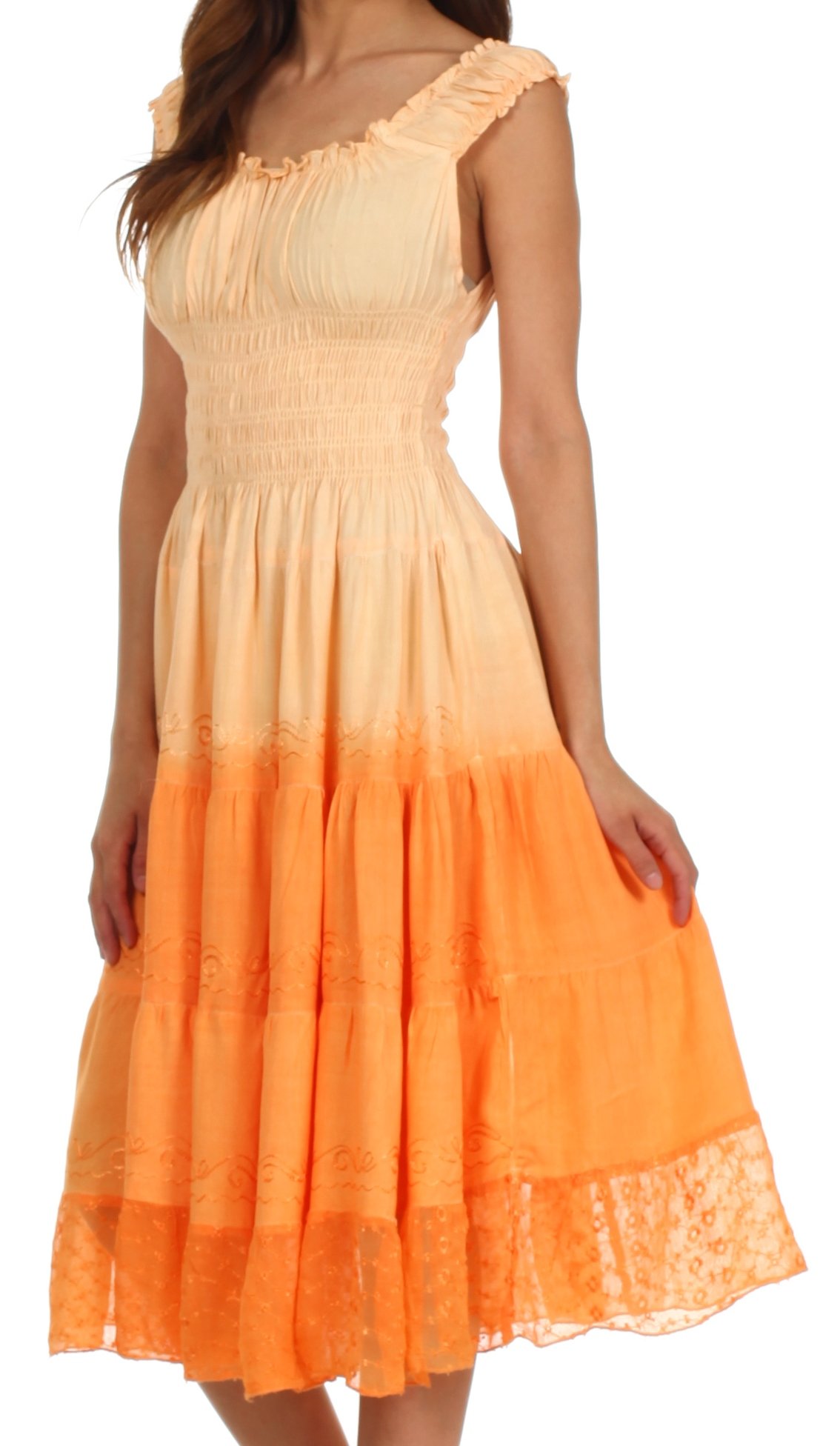 Sakkas Spring Maiden Ombre Robe Paysanne