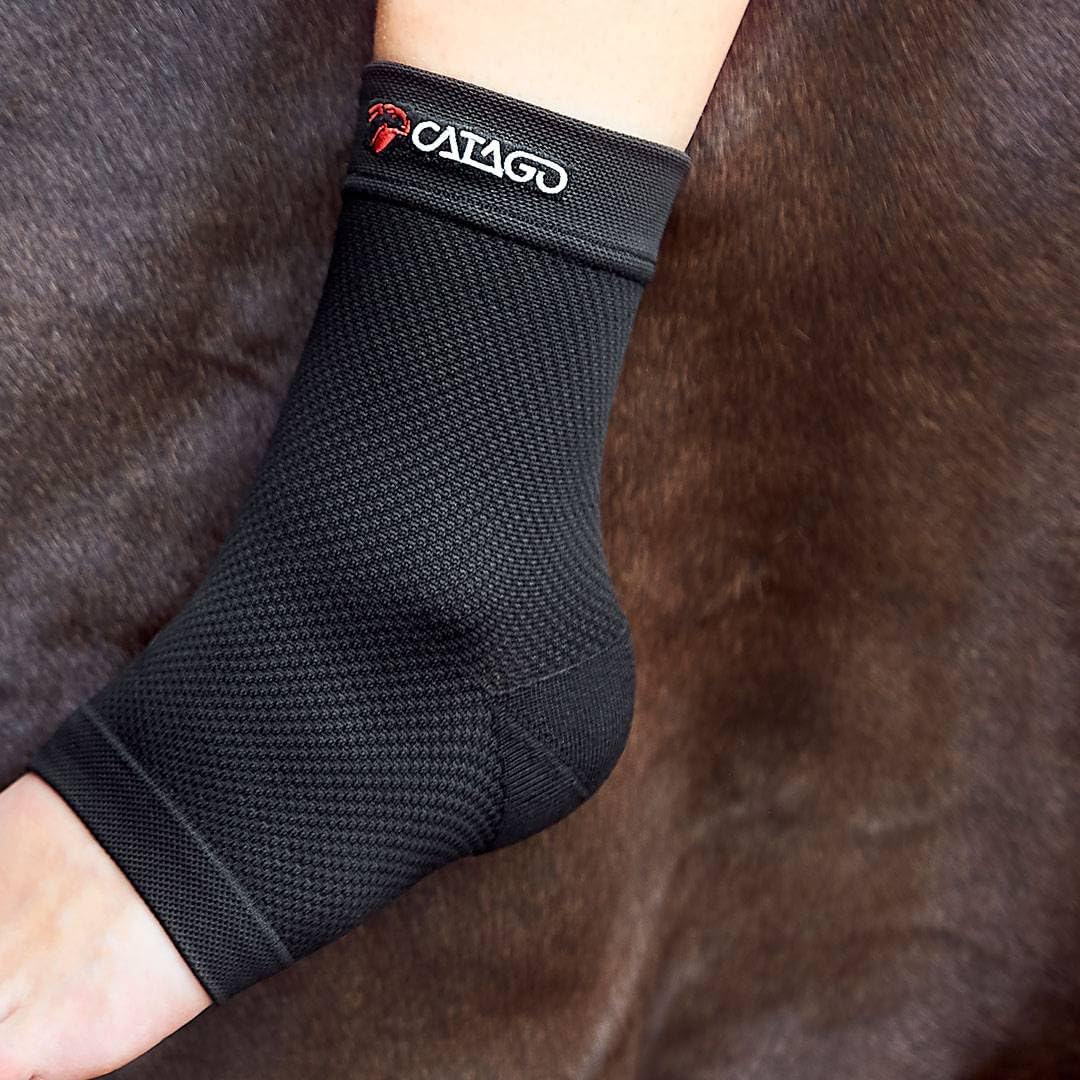 CATAGO Fir Tech Rider Ankle Brace M Black